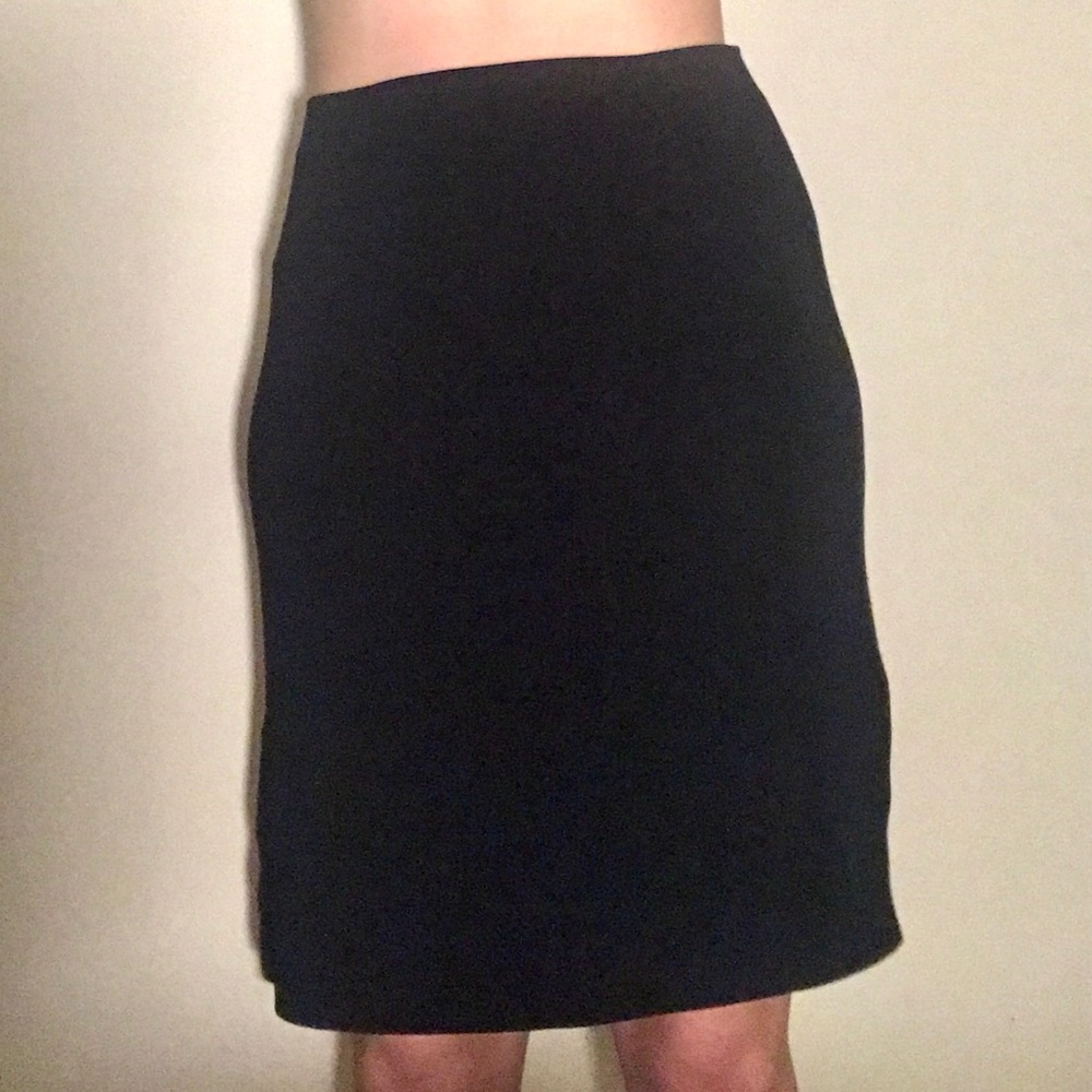 Career Woman Ann Taylor Black Skirt